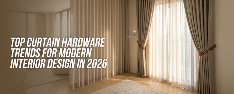 Top Curtain Hardware Trends for Modern Interior Desi...